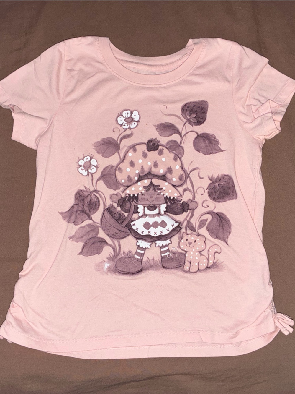 Carters Strawberry Shortcake Pink Graphic top